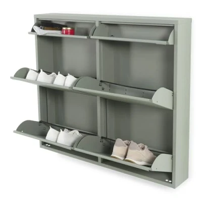 Abbildung von Spinder Design Schuhschrank, Metall, Breite 40 cm