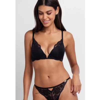 Abbildung von Dorina Anahi Plunge Triangel BH, Damen, Größe: 70D, Black