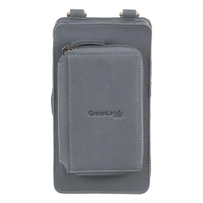 Abbildung von Greenland Nature Soft Handytasche Geldbörse Leder 11 cm