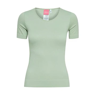 Abbildung von Thejoggconcept Jcsahana Tshirt basic, Damen, Größe: L/XL, Frosty green
