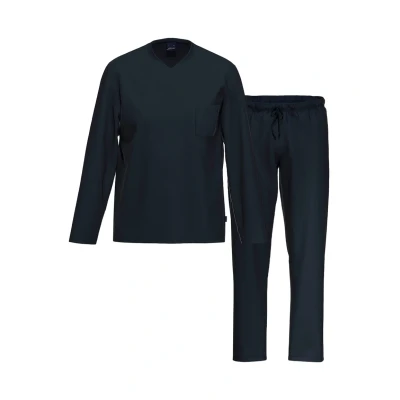 Abbildung von Ammann Pyjama, Herren, Größe: Large, Dunkelblau