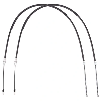Abbildung von RIDEX 124C1128 Handbremsseil hinten links, rechts 1420/1048mm Trommelbremse, Scheiben/Trommel RENAULT: MASTER 2 Kasten, Bus