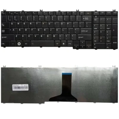 Abbildung von Laptop Zubehör US Version Tastatur für Toshiba Satellite L670 L670D L675 L675D C660 C660D C655 L655 L655D C650 C650D L650 C670 L750 L750D