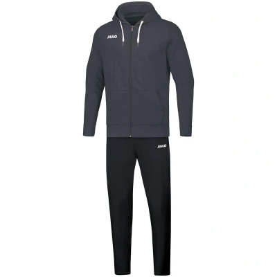 Abbildung von JAKO Herren Jogginganzug Base mit Kapuze, anthrazit, L, M9665