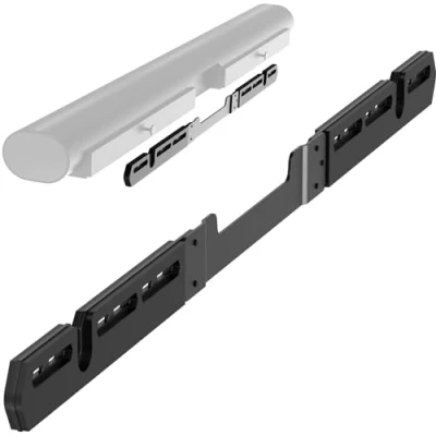 Abbildung von Agandax Wandhalterung für Sonos Arc Soundbar, versteckter Stil Wandhalterung, Metallhalterung mit Hardware Kit, Soundbar Halterung Mount an der Wand unter dem Fernseher