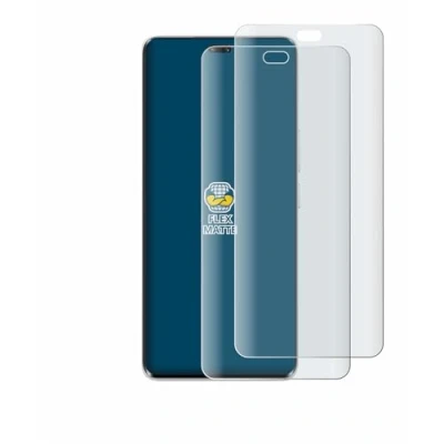 Abbildung von BROTECT Full Cover Schutzfolie Matt für Honor 200 Pro (2 Stück) Screen Displayschutz Folie, 3D Curved, Anti Reflex