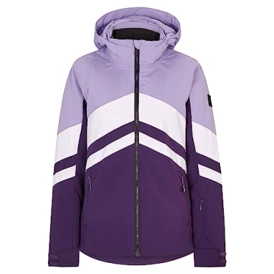 Abbildung von Ziener Damen TELIA Ski Jacke/Winter Jacke warm, atmungsaktiv, wasserdicht, dark violet, 36