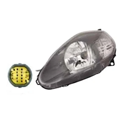 Abbildung von PRASCO FT3424814 Scheinwerfer links H4 mit Blinklicht für Rechtsverkehr Elektromotor Stellmotor LWR FIAT: Grande Punto Schrägheck
