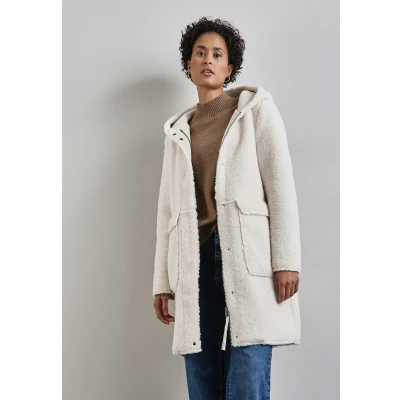 Abbildung von Street One MIT Kapuze Wintermantel, Damen, Größe: 38, Beige