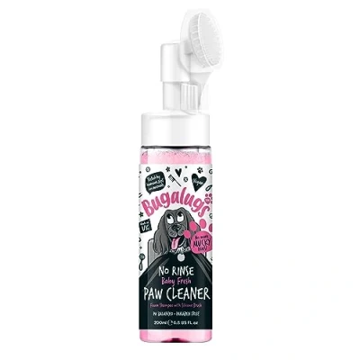 Abbildung von Bugalugs Pfotenpflege Pfotenreiniger mit Bürste verschiedene Sorten, 200 ml, (1 St), ph neutral, Katzen Shampoo, Lake District