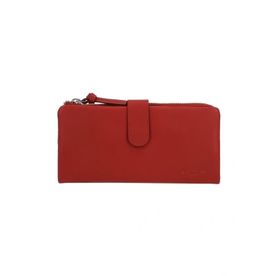 Abbildung von Gusti Geldbörse Leder Vida Damen Portemonnaie Geldbeutel Kartenetui Vintage extra Münzfach Rot