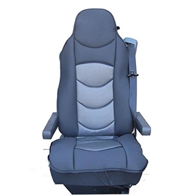 Abbildung von 1x Sitzauflage LKW Sitz Sitzbezug Sitzschoner Grau Polyester Hochwertig Neu Passgenau