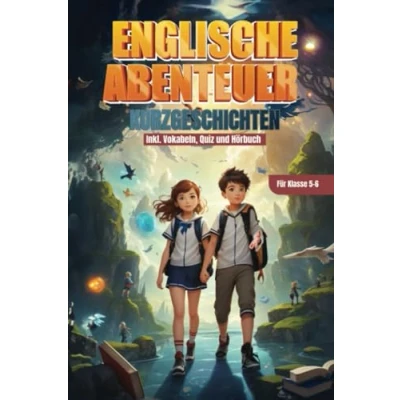 Abbildung von Englische Kurzgeschichten Für die 5. und 6. Klasse: Englisch Lernen mit 20 abenteuerlichen spannenden zweisprachigen Geschichten Vokabeln, Quiz Hörbuch noch mehr Erfolg beim