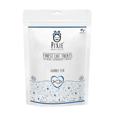 Abbildung von 50 g Pawfect Pixie Luftgetrocknete Katzensnacks Fisch r.