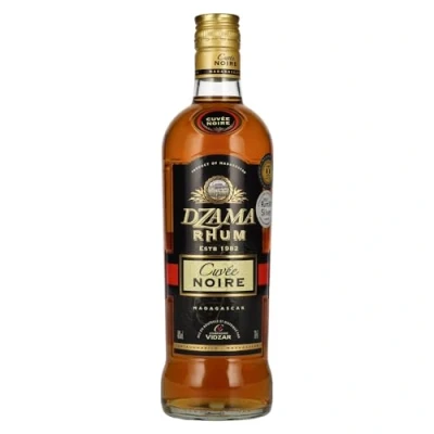 Abbildung von Dzama Rhum I Cuvée Noir 700 ml Flasche 40% Volume Goldener Rum aus Madagaskar