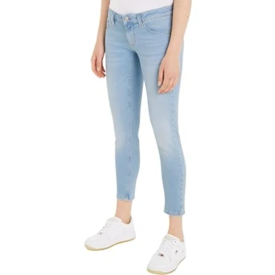 Abbildung von Tommy Jeans Scarlett Skinny Fit, Damen, Größe: 33x30, Denim light