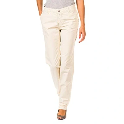 Abbildung von Gaastra 31693810 Damenhose, lang, gerader Schnitt, beige, 33, W33