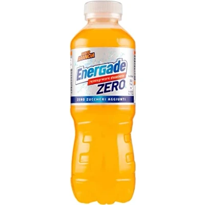 Abbildung von 24x Energade zero Arancia Bevanda energetica ohne zucker Orange Energy Drink sugar free 0,5 lt