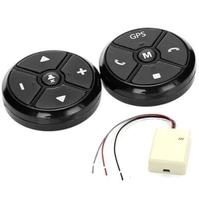 Abbildung von Universal Auto Lenkrad Fernbedienung Controller 10 Tasten Musik Wireless DVD GPS Navigation Radio