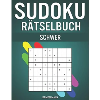 Abbildung von Sudoku Rätselbuch Schwer: 350 sehr schwere Sudokus mit Anleitungen, Profi Tipps und Lösungen