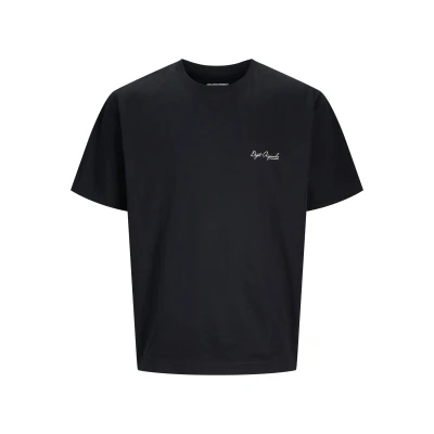 Abbildung von Jack &amp; Jones Jorislington BACK TEE CREW NECK Tshirt print, Herren, Größe: XS, Black