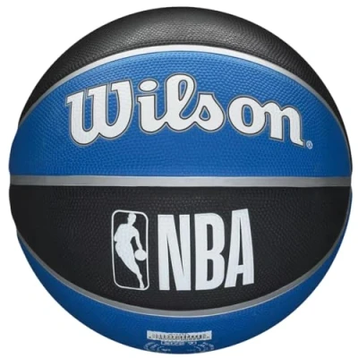 Abbildung von Wilson Basketball NBA TEAM TRIBUTE, ORLANDO MAGIC, Outdoor, Gummi, Größe: 7