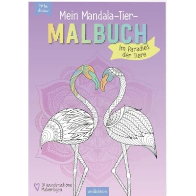 Abbildung von Mein Mandala Tier Malbuch Im Paradies der Tiere: Zum Ausmalen und Entspannen