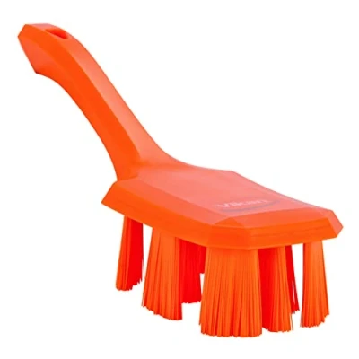 Abbildung von Vikan 41797 UST Short Handle Scrubbing Brush, Stiff, Orange