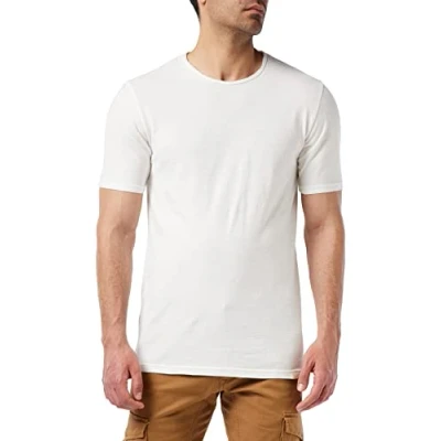 Abbildung von United Colors of Benetton White Tshirt basic, Herren, Größe: 3XL,