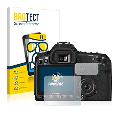 Abbildung von BROTECT Schutzglas für Canon EOS 50D Schutzfolie Panzer Folie Glas [Extrem Kratzfest 9H, Anti Fingerprint, Ultra Transparent]
