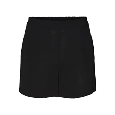 Abbildung von Noisy May Nmclara Smiley Shorts, Damen, Größe: Large, Black
