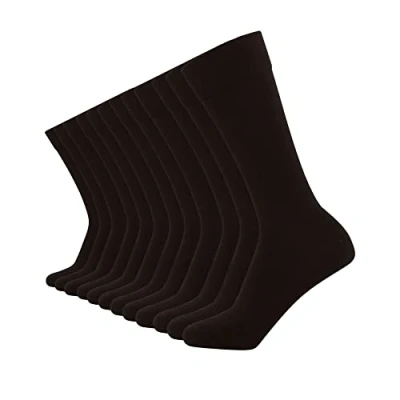 Abbildung von FM London 12PACK Socken, Herren, Größe: 39 42, Black (black 01)