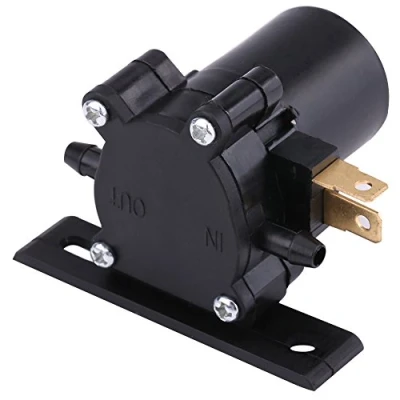 Abbildung von Scheibenwaschpumpe Scheibenwischer Waschwasserpumpe Fensterreinigung Windschutzscheibe Wischerwascher 12V Universal für PKW Van Bus LKW SI A0050 5056167409151
