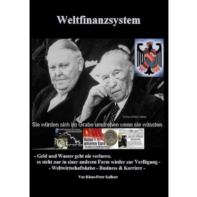 Abbildung von Weltfinanzsystem: Geld und Wasser geht nie verloren, es steht nur in einer anderen Form wieder zur Verfügung
