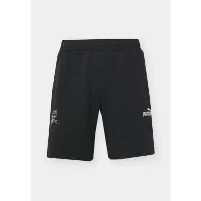 Abbildung von Puma Switzerland SFV Ftblarchive kurze Sporthose, Herren, Größe: Medium, Black team regal red