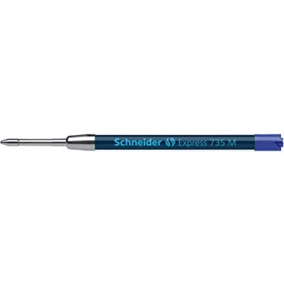 Abbildung von Schneider Express 735 M Internationale Großraummine (ISO 12757 2 G2, dokumentenecht) 10er Packung blau