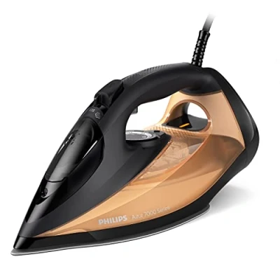 Abbildung von Philips Dampfbügeleisen &quot;DST7040/80&quot;, 2800 W, SteamGlide Elite Bügelsohle, 300 ml Wassertank und 50gr/Min Dauerdampf