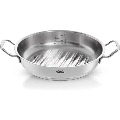 Abbildung von Fissler Servierpfanne &quot;ORIGINAL PROFI COLLECTION (ohne Deckel)&quot;, Edelstahl 18/10, (1 tlg.), mit breitem Schüttrand, Kaltmetallgriffen. Made in Germany