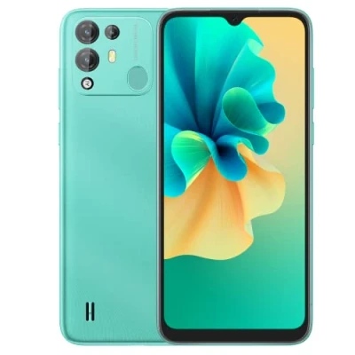 Abbildung von Blackview A55 PRO 4G Handy ohne Vertrag, Helio P22 Octa Core 4GB+64GB, 5MP+13MP Kamera, 6,53’’ HD+ IPS, 4780mAh Akku, Android 11 DUAL SIM Smartphone GPS, Gesichts Entsperrung Fingerabdruck Grün