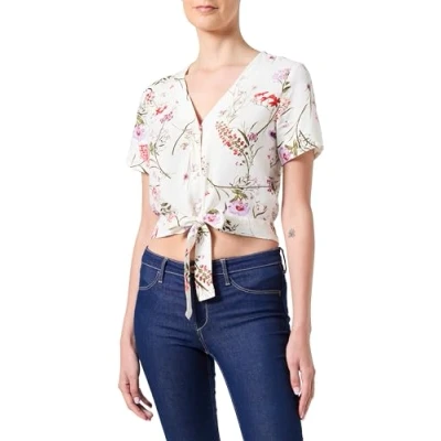 Abbildung von VMEASY JOY S/S TIE SHIRT WVN GA