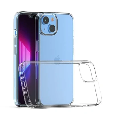 Abbildung von Hülle für iPhone 12 Pro Max Handyhülle aus Transparent Silikon Flexible Stoßfeste Ultra Dünn Durchsichtig Weich Kratzfeste Schutzhülle (iPhone Max, Transparent)