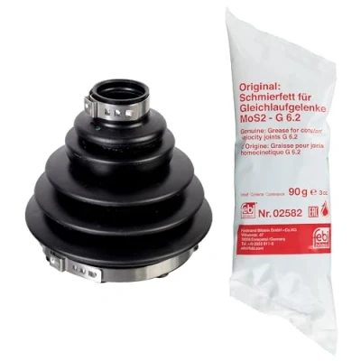 Abbildung von FEBI BILSTEIN 176054 Achsmanschette radseitig, Vorderachse thermoplastische Polyester Elastomere FIAT: Doblo II Kombi, Pritsche/Fahrgestell