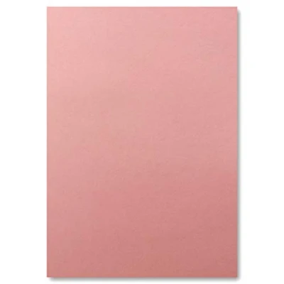 Abbildung von 25 DIN A4 Papier bögen Planobogen Altrosa (Rosa) 240 g/m² 21 x 29,7 cm Bastelbogen Ton Fotokarton Bastel Karton FarbenFroh