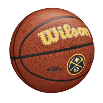 Abbildung von Wilson Basketball NBA TEAM TRIBUTE, DENVER NUGGETS, Outdoor, Gummi, Größe: 7