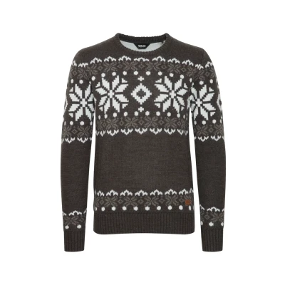 Abbildung von Solid Sdnorwig Strickpullover, Herren, Größe: Small, Dark grey