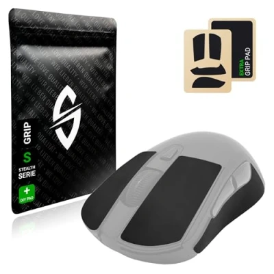 Abbildung von SensoryBoost Grip Tape Set für Logitech G703, G603, G403 (+ extra Pad) Schweißabsorbierend, extrem rutschfest, Ultradünn (0.5mm) Selbstklebend &amp; Rückstandsfrei Gaming Maus Zubehör