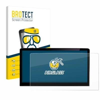 Abbildung von BROTECT Schutzglas für Skoda Enyaq iV 80 2021 Infotainment System 13&quot; Schutzfolie Panzer Folie Glas [Extrem Kratzfest 9H, Anti Fingerprint,