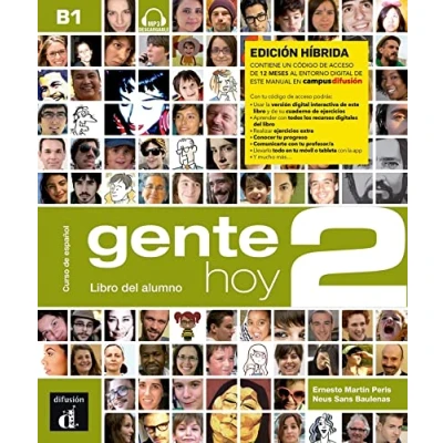 Abbildung von Gente Hoy 2 Ed.hibrida L. del alumno: Libro alumno + MP3 descargable (B1) EDICION HIBRIDA