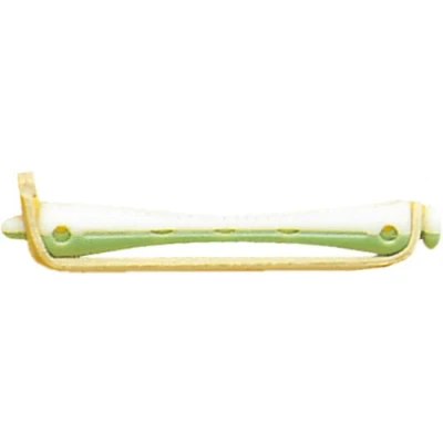 Abbildung von Fripac Medis Dauerwellwickler LW7K, kurz, Beutel mit 10 Stück, Durchmesser 5 mm, weiß/grün