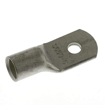 Abbildung von SeKi 1x Rohrkabelschuh 50mm² Loch Ø M6 Unisoliert Kabelschuh aus Kupfer verzinnt Kabel Verbinder für Batteriekabel, Verteilerkästen, Kfz